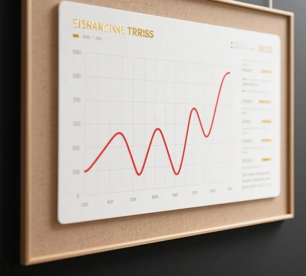 历史数据与冷热分析图表示意